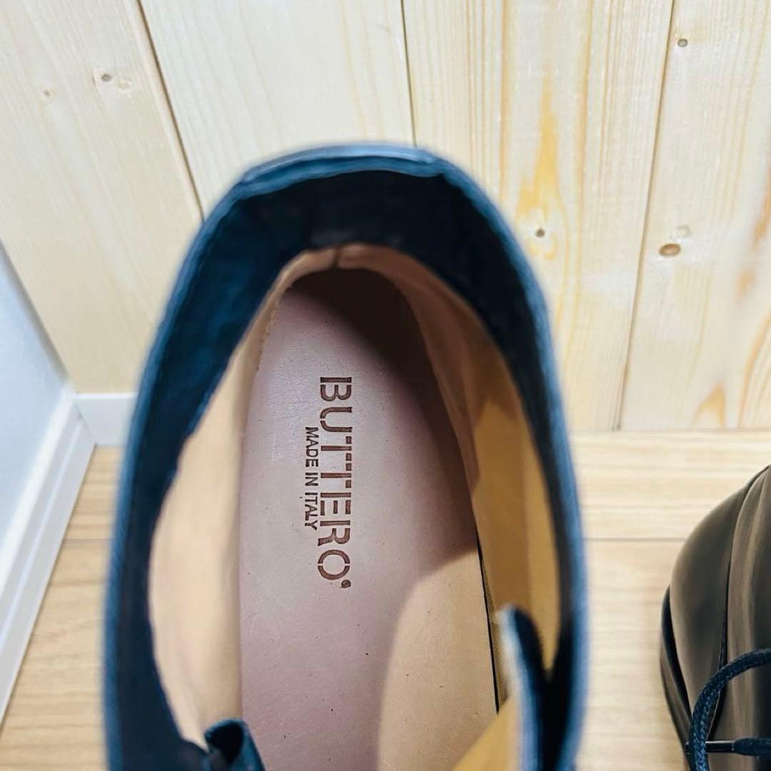 【未使用級】ブッテロ BUTTERO T-BONE ブーツ B4420 41.5