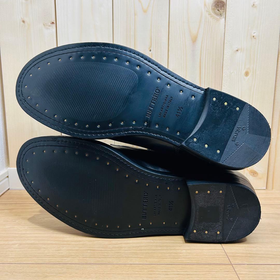 【未使用級】ブッテロ BUTTERO T-BONE ブーツ B4420 41.5