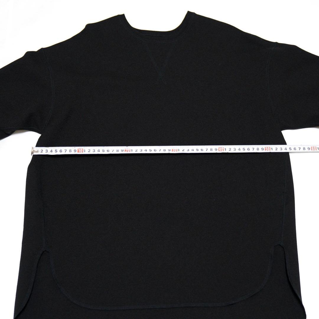 美品　whim gazette Vガゼットプルオーバー　ブラック　36 ゆったり