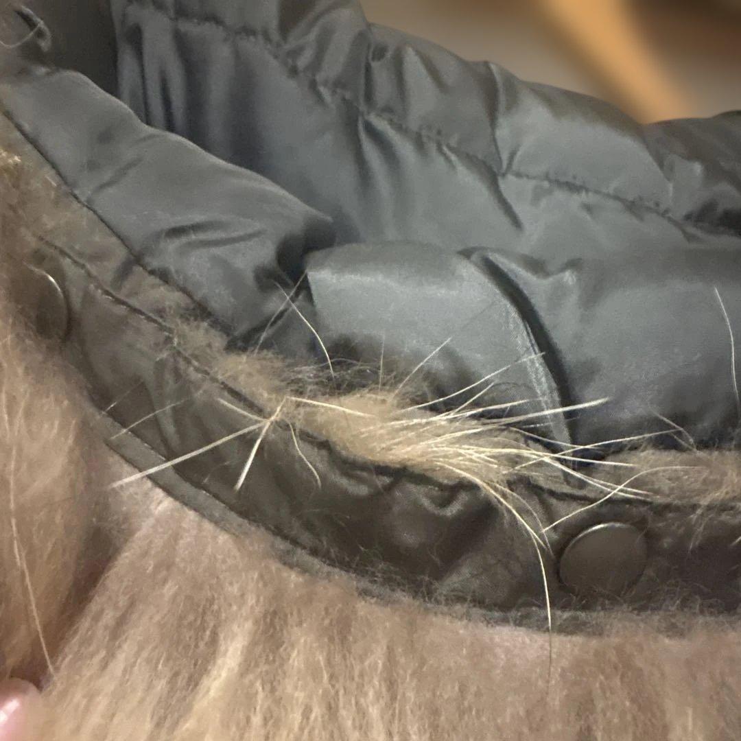 NANGA ファーダウンジャケット オリーブ