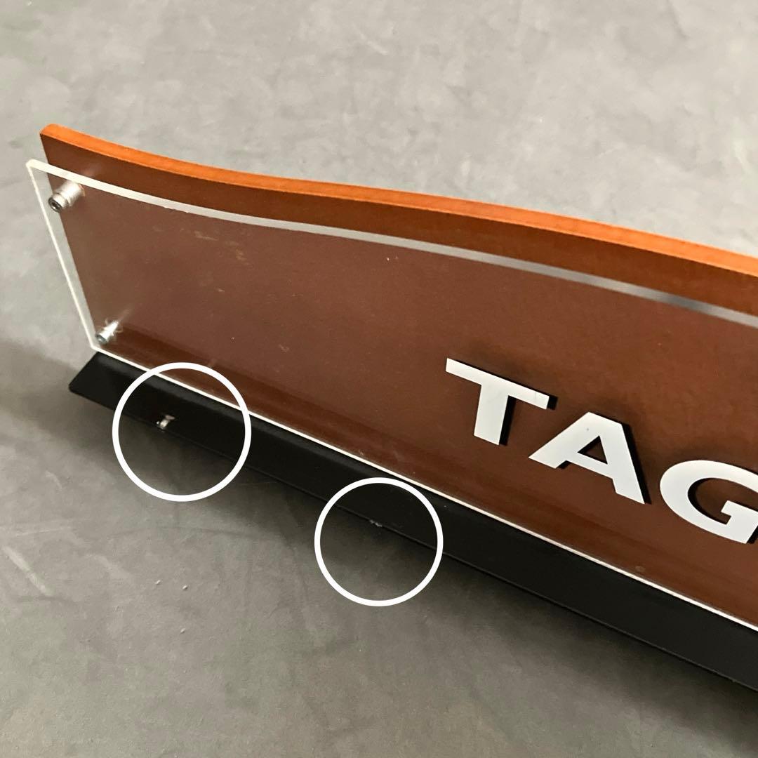 非売品◎店頭ディスプレイTAG HEUER 90s vintage オブジェ