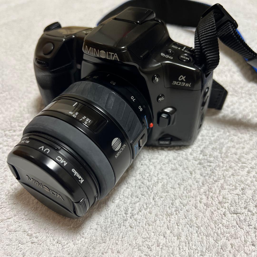 MINOLTA α-303si フィルムカメラ　SIGMAズームレンズ　セット