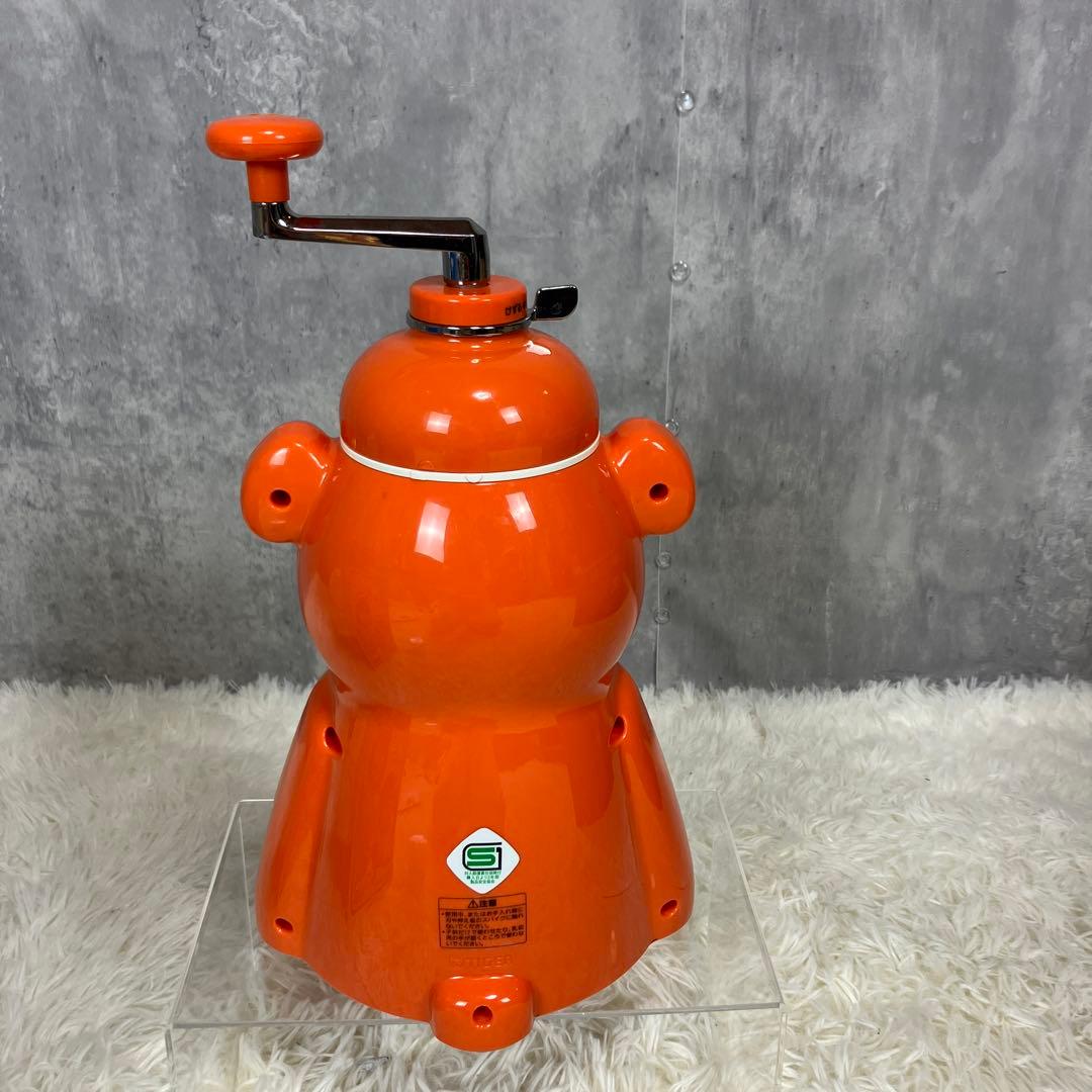 【未使用級】きょろちゃん かき氷機 ABF-F100 氷削り器 タイガー