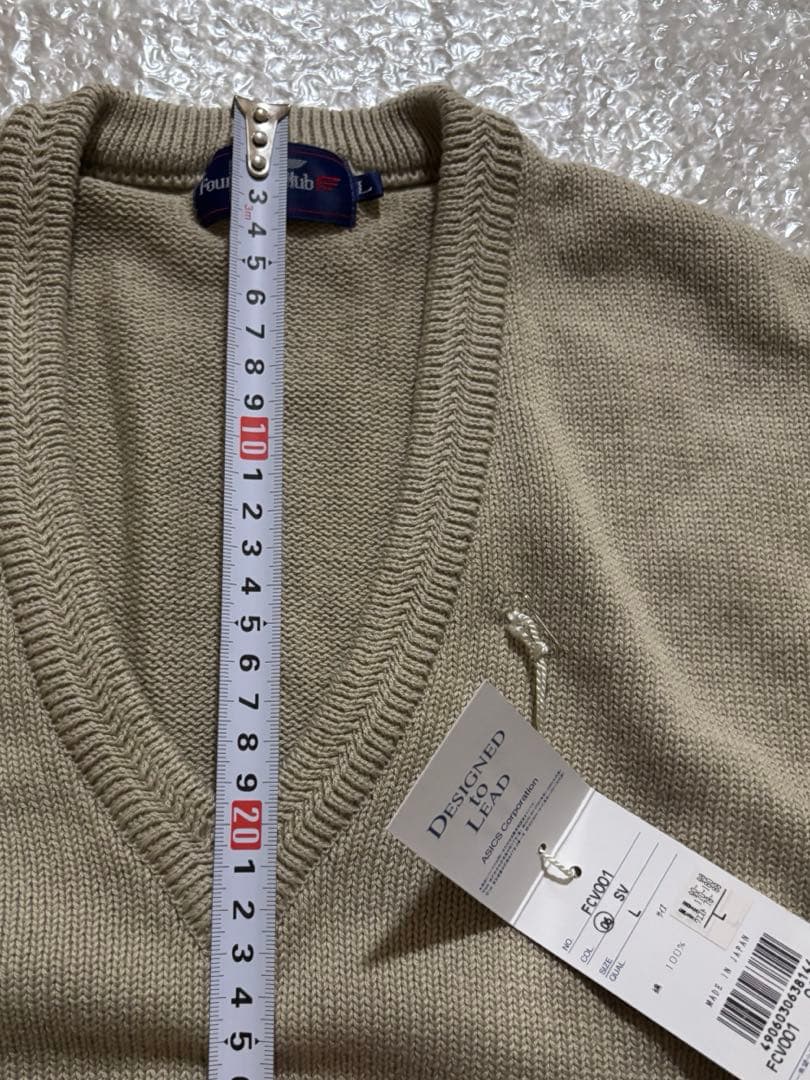 Founders clubアシックス　ファウンダークラブ　セーター　Ｌサイズ