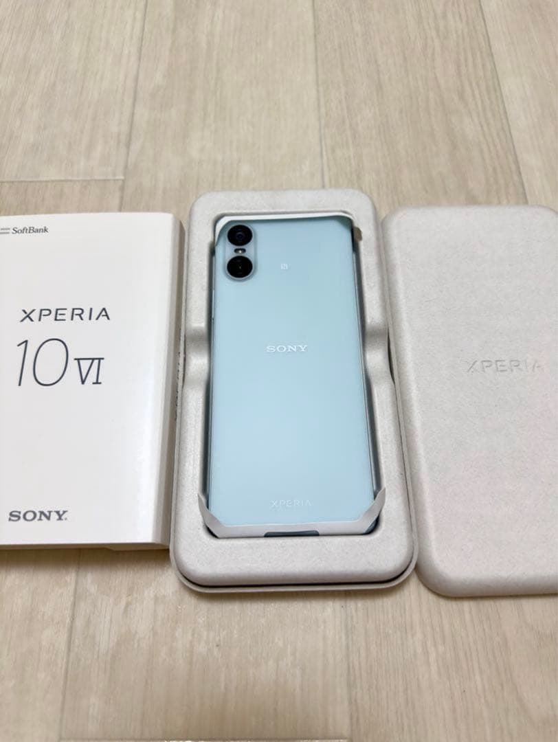 Sony Xperia 10 VI Blue 本体 取扱説明書付き