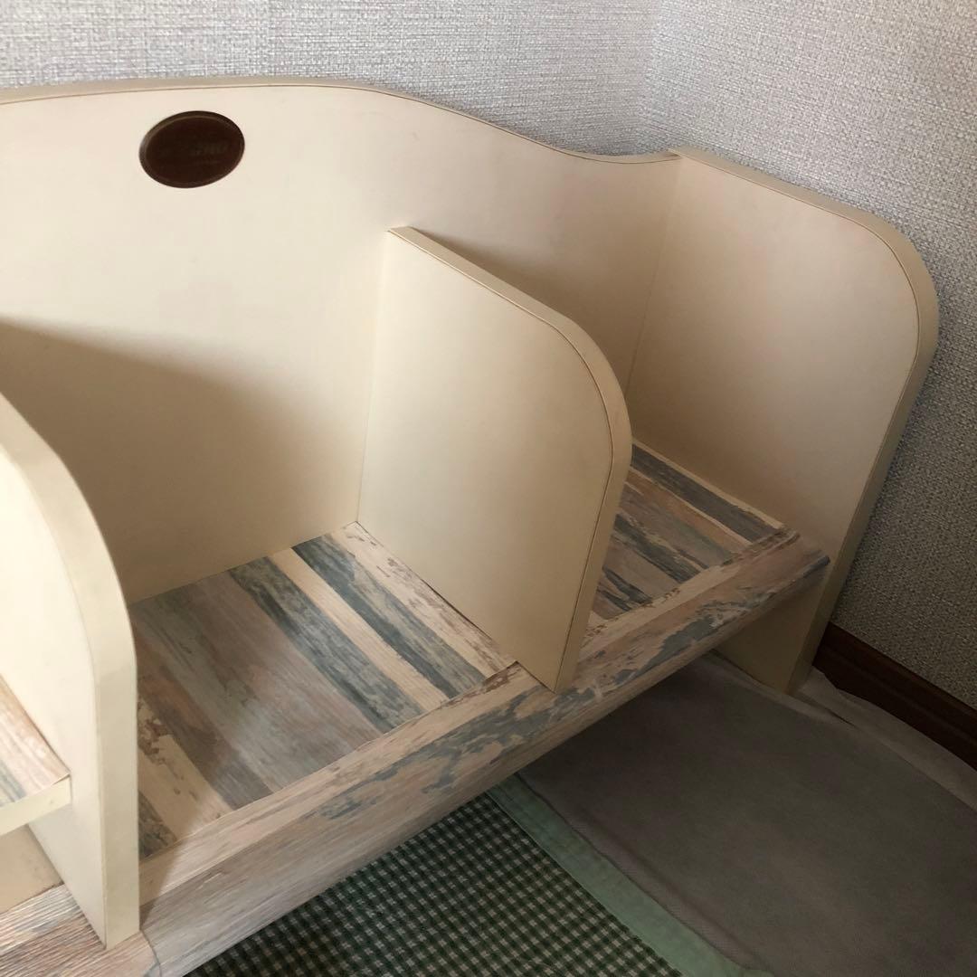 本立て　ロング　店舗什器　引き出しつき本立て　オブジェ