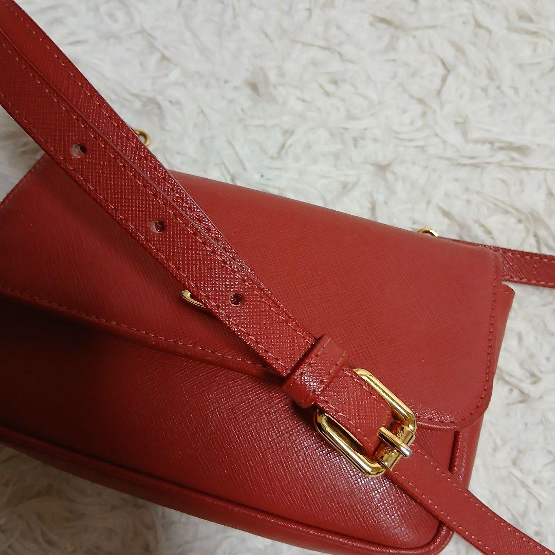 【Vivienne Westwood】オールレザー　ミニショルダーバッグ　レッド