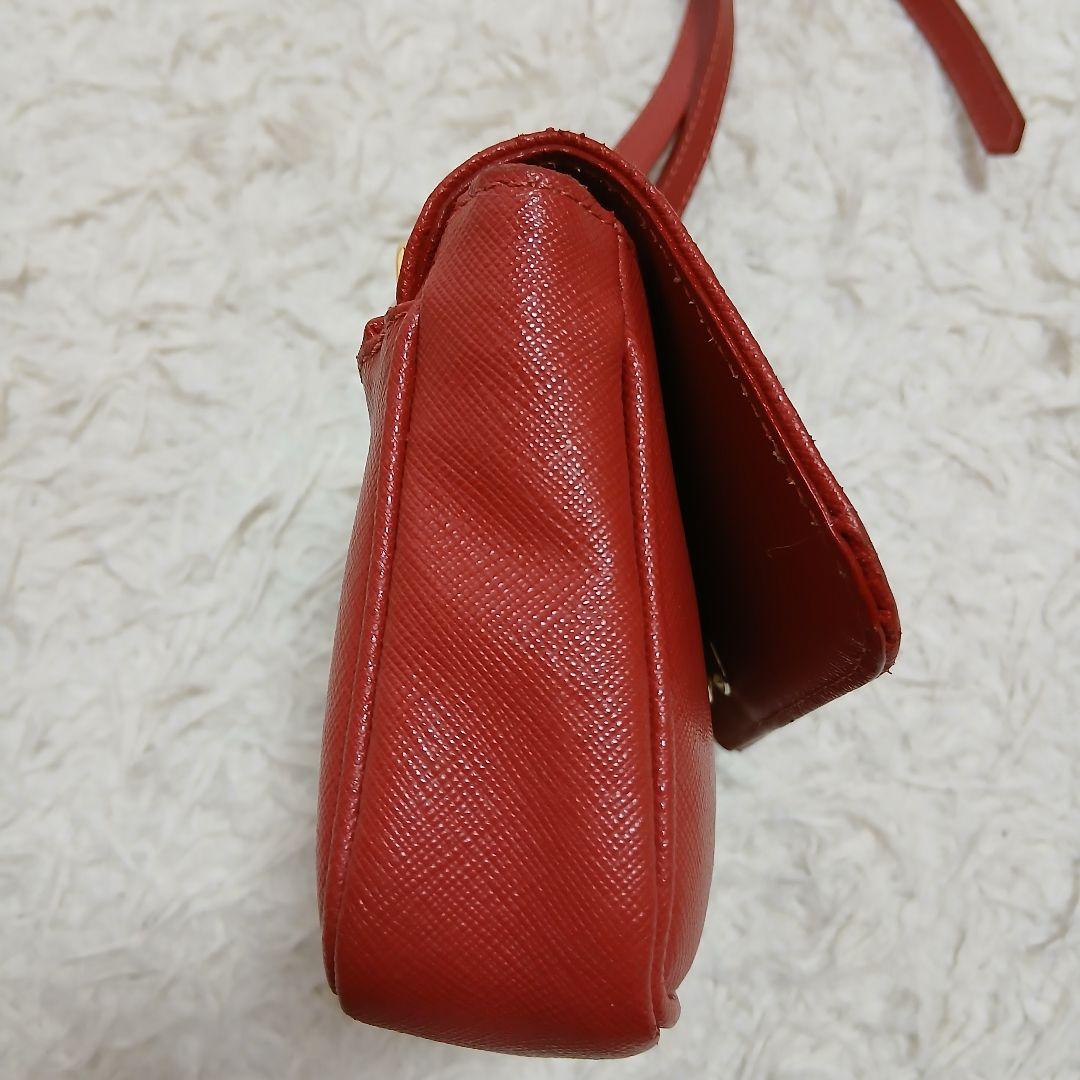 【Vivienne Westwood】オールレザー　ミニショルダーバッグ　レッド