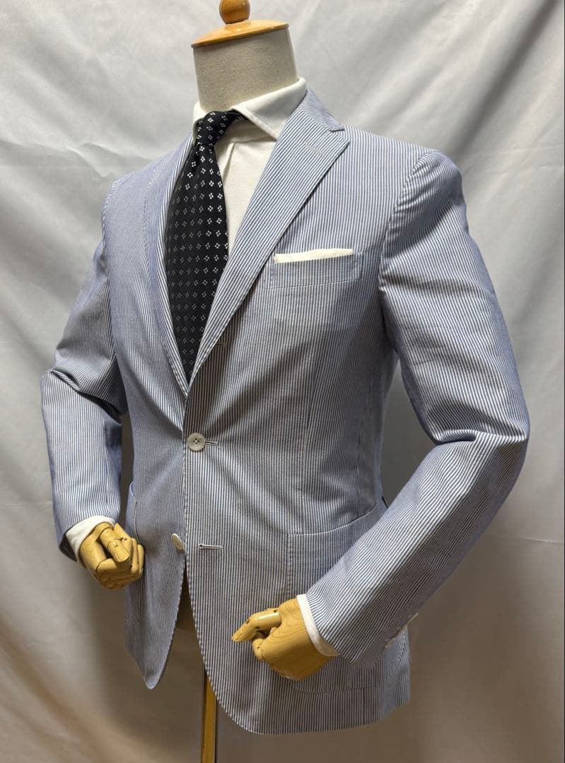 ◆国内正規品【46】BOGLIOLI◆美品！春夏物『DOVER』３Ｂジャケット◆