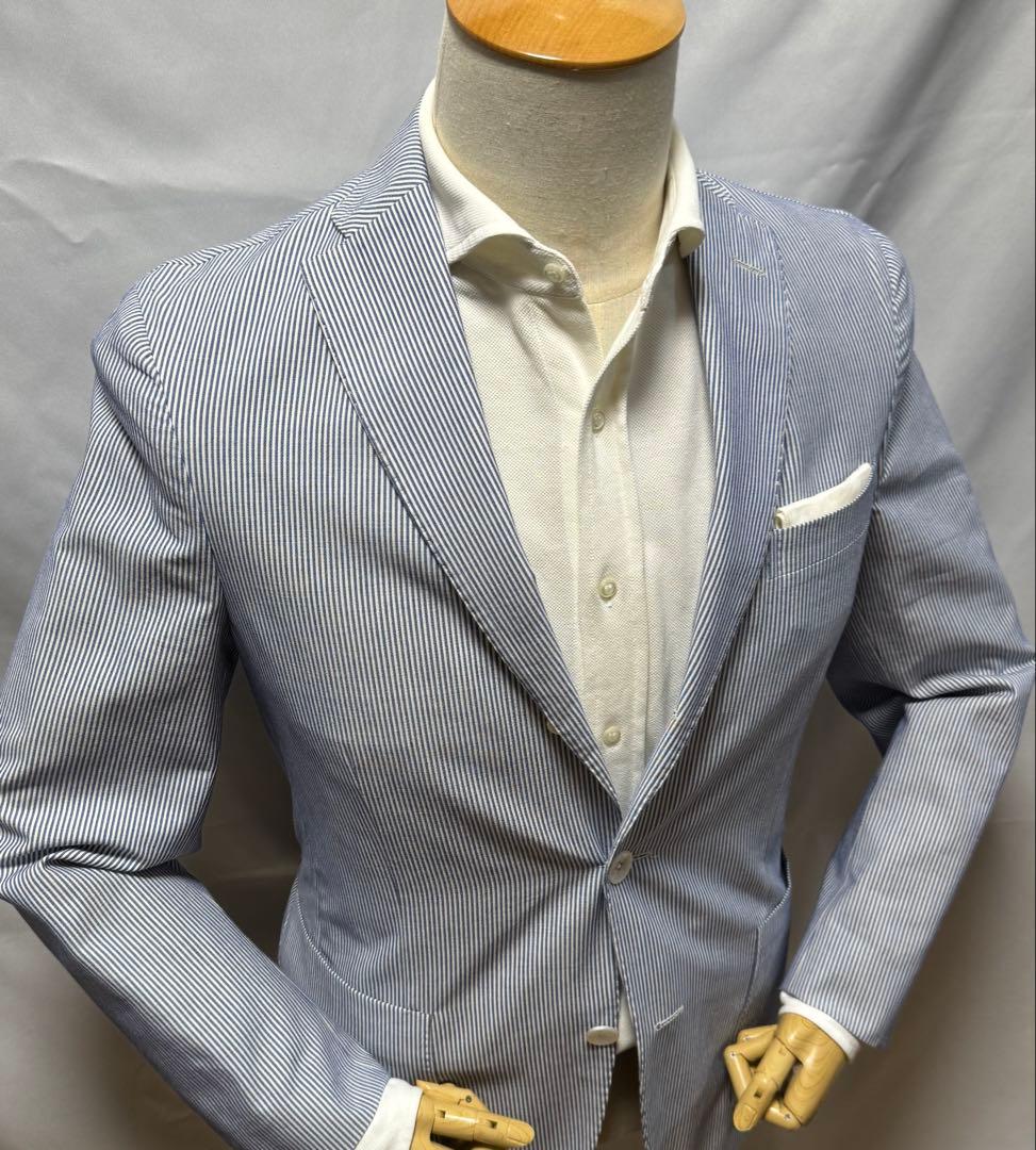 ◆国内正規品【46】BOGLIOLI◆美品！春夏物『DOVER』３Ｂジャケット◆