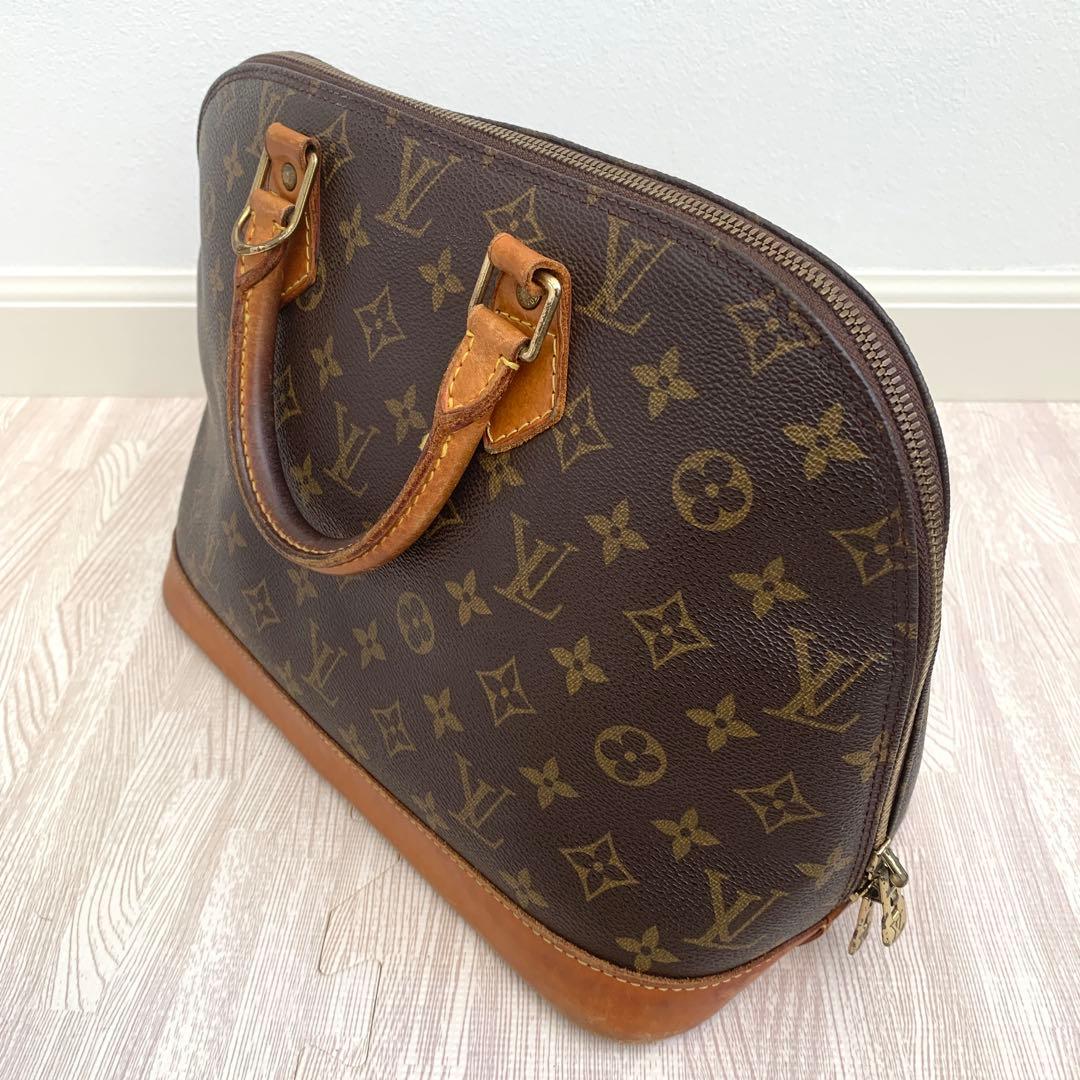 楽一番公式アカウント04　訳あり　ルイヴィトン　アルマ　ハンドバッグ