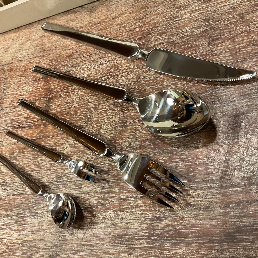 18-12 ステンレス！ 新品未使用 TRIO トリオ ソナタ カトラリーセット