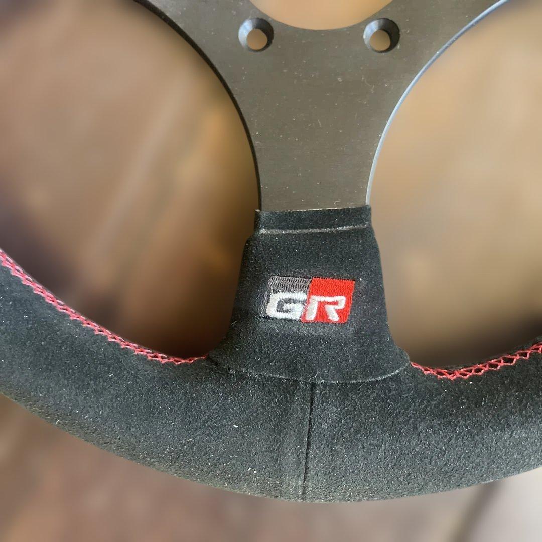 GAZOO Racing ステアリングホイール GRロゴ