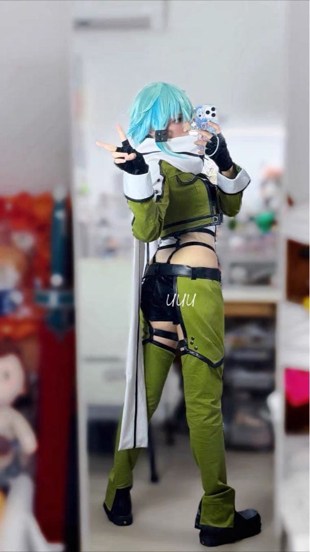 三分妄想　ソードアート・オンライン　GGO　コスプレ　シノン　朝田詩乃　衣装