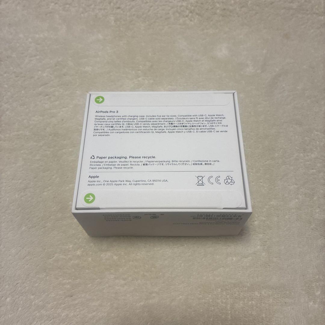 ¥*あ様 【新品】AirPods Pro 3 本体 充電ケース付き 2個目の出品