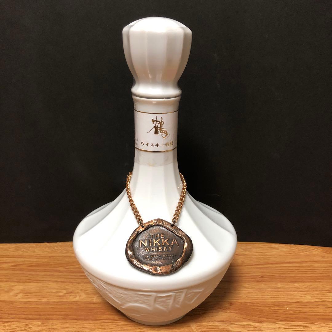 ニッカウィスキー特級「鶴」 NORITAKEボトル 古酒 760ml 43%