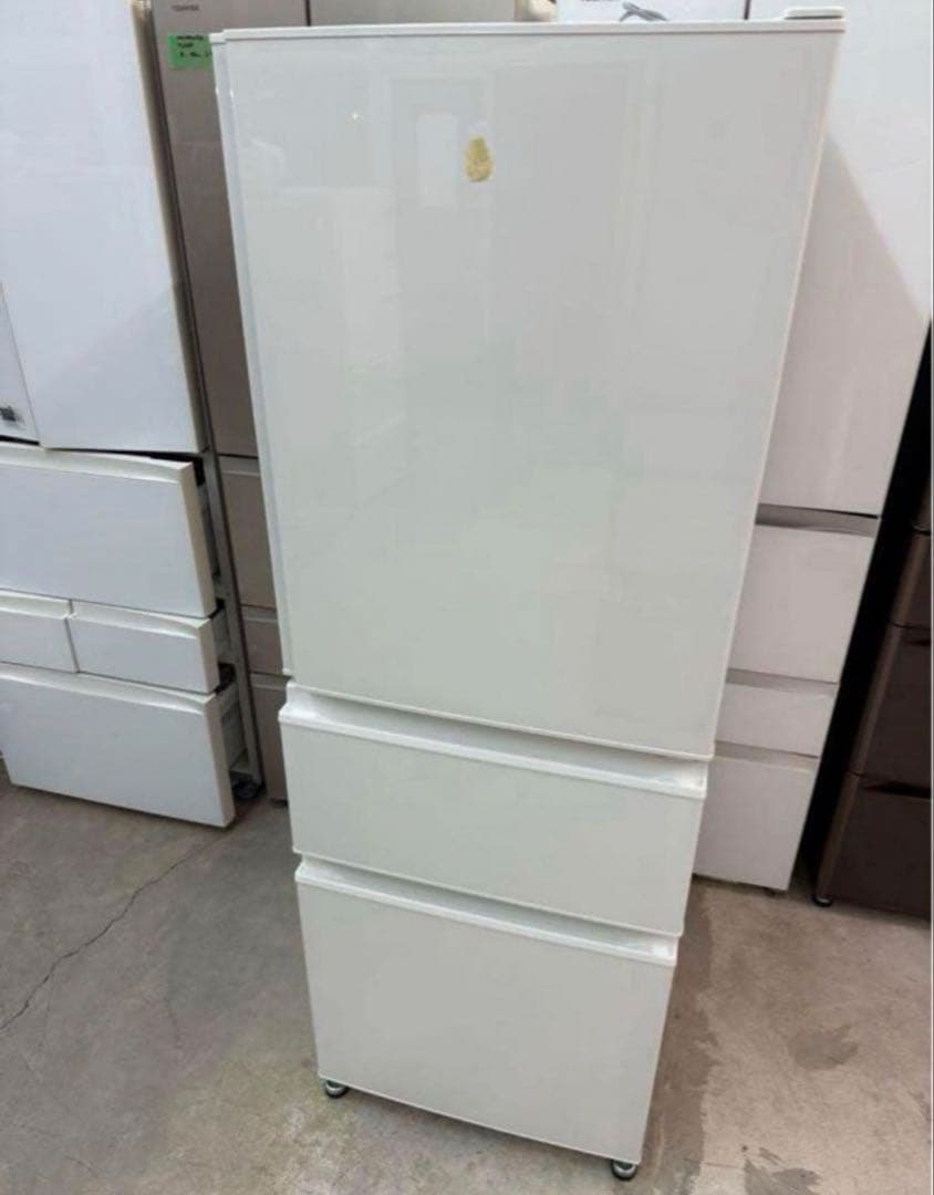 【高年式】 2022年式 330L 三菱 冷蔵庫 MR-C33G-W1