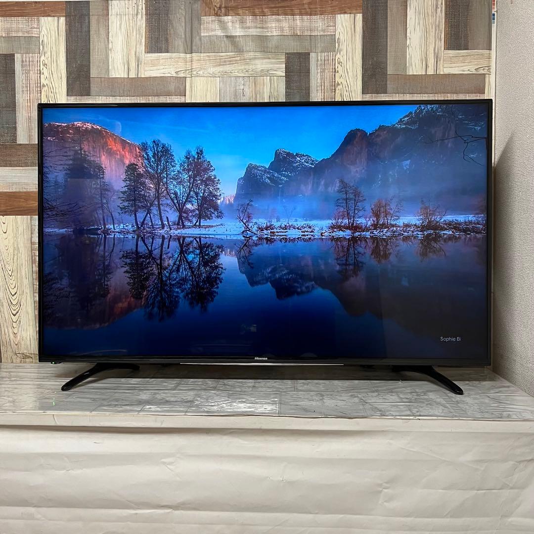 即日受渡❣️全国送料込ハイセンス55型液晶テレビWチューナー