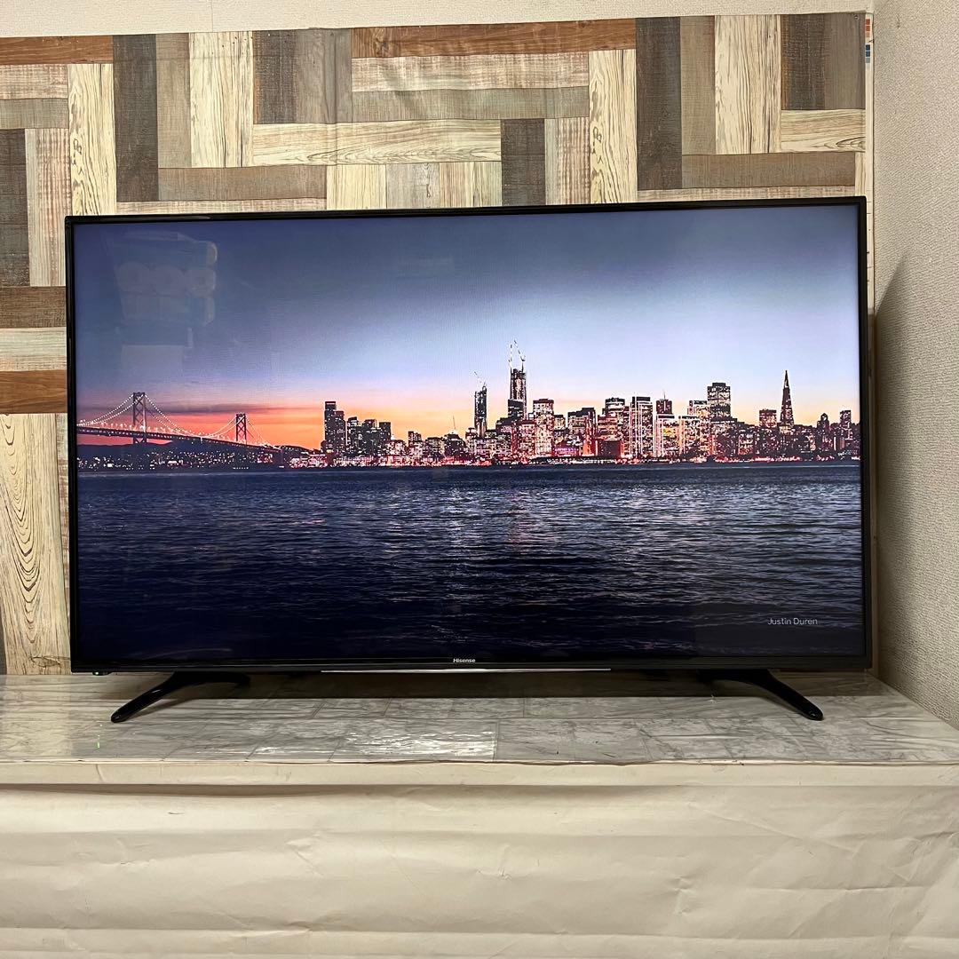 即日受渡❣️全国送料込ハイセンス55型液晶テレビWチューナー