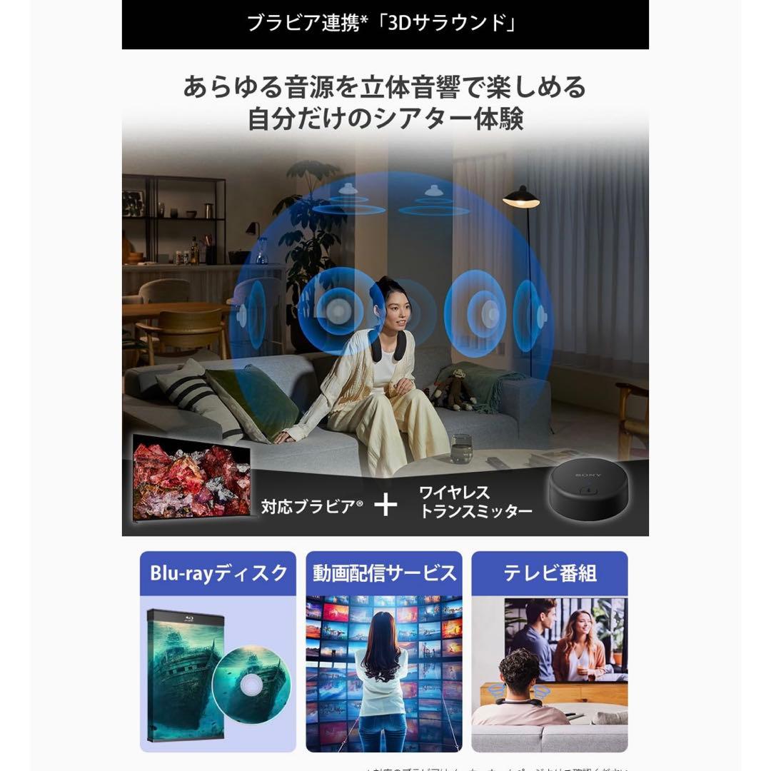 【新品】SONY★ネックスピーカー＆トランスミッター★