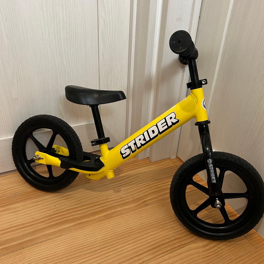 【美品】STRIDER ストライダー　スポーツ イエロー 12インチ