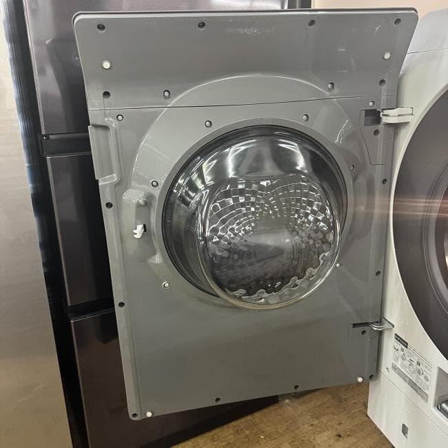 地域限定送料無料　美品 SHARP シャープ ドラム式洗濯乾燥機 ES-W111