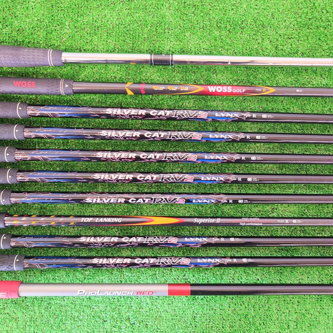 【在庫限り‼️早い者勝ち】コース直行OK✨ゴルフクラブセット メンズ/C78