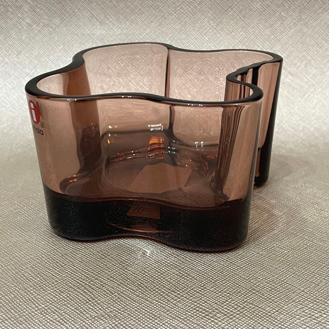 イッタラ　アルヴァ・アアルト　キャンドルホルダー　55㎜　パープル