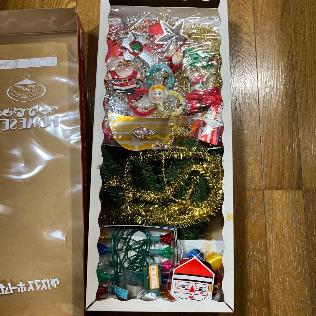 最終セール　昭和レトロ　当時物　ホームセット クリスマスツリーセット