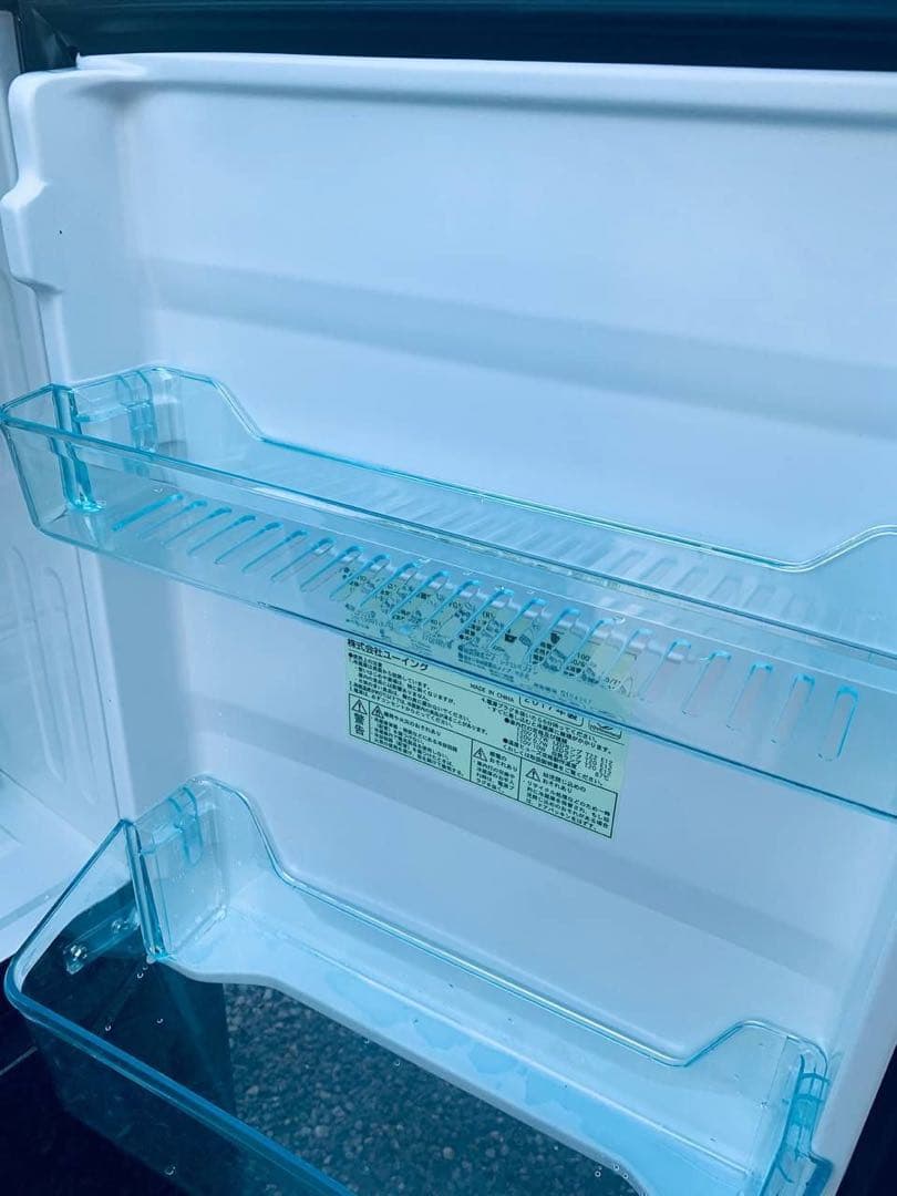 ♦ユーイング ノンフロン冷凍冷蔵庫【2017年製】UR-FG110J