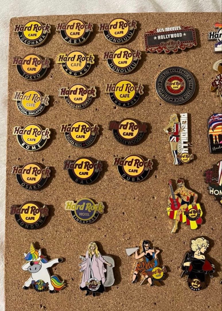 バラ売り可！ハードロックカフェ ピンバッジ コレクション