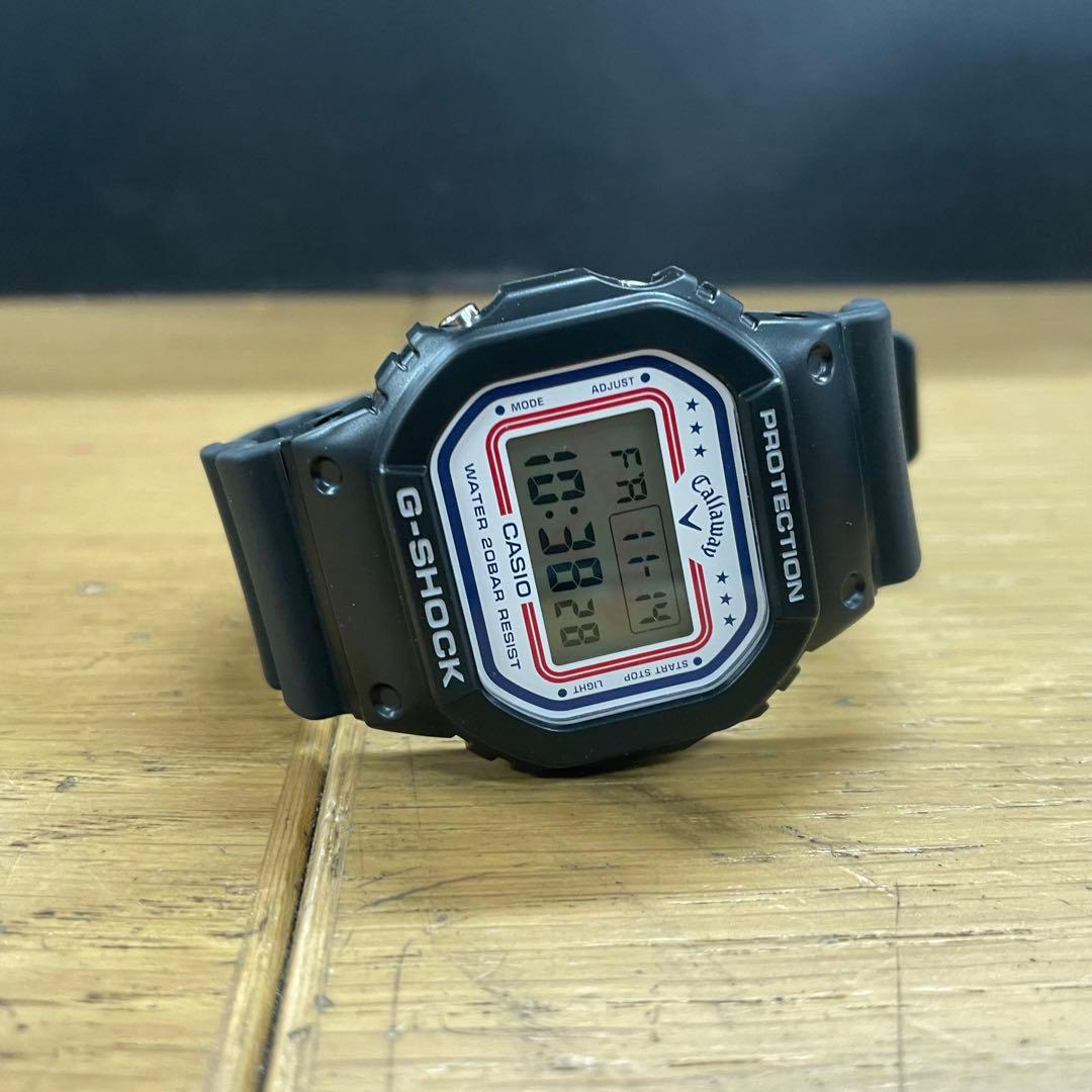 未使用 Casio G-Shock DW-5600TV キャロウェイモデル腕時計