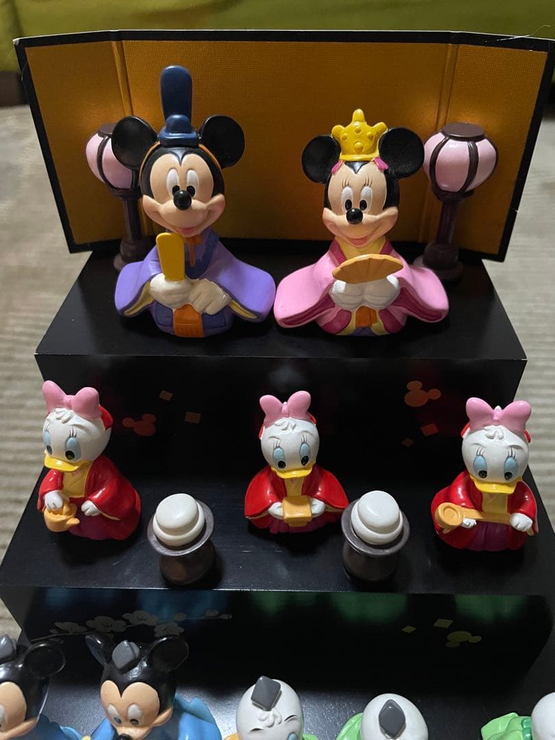 ベルメゾン　ディズニー　ミッキー　ひな祭り 雛人形