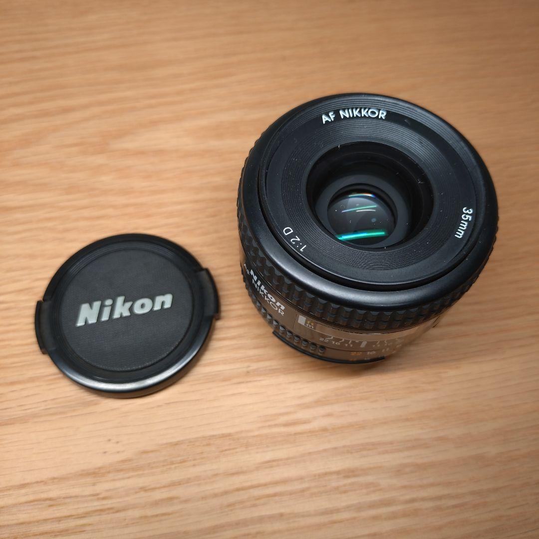 最終価格【極上美品】NIKON AF Nikkor 35mm F2D　単焦点