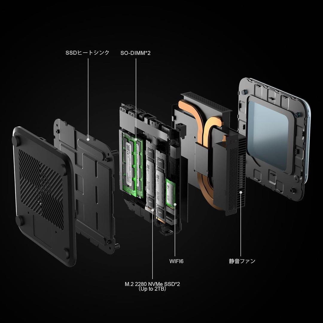 ❣️限定1名❣️ ミニPC Ryzen 7 7735HS 8コア/16スレッド