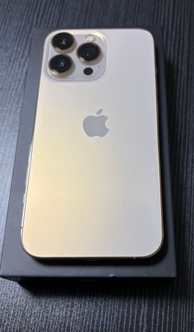 【極美品】iPhone 13 Pro 128GB ゴールド 本体