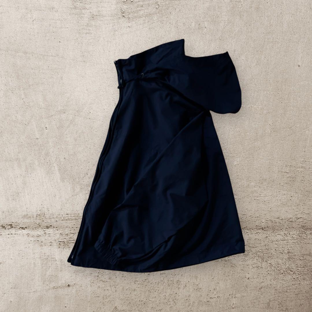 美品90s L.L.Beanエルエルビーンナイロンジャケットドローコード刺繍ロゴ