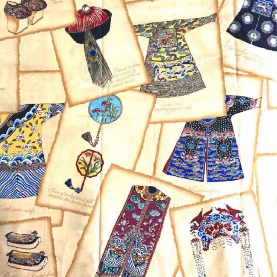 チャイナシーズ❤️ドラゴンローブ柄のインテリアテキスタイル❤️ 超レア柄　⭐️☆匿名☆