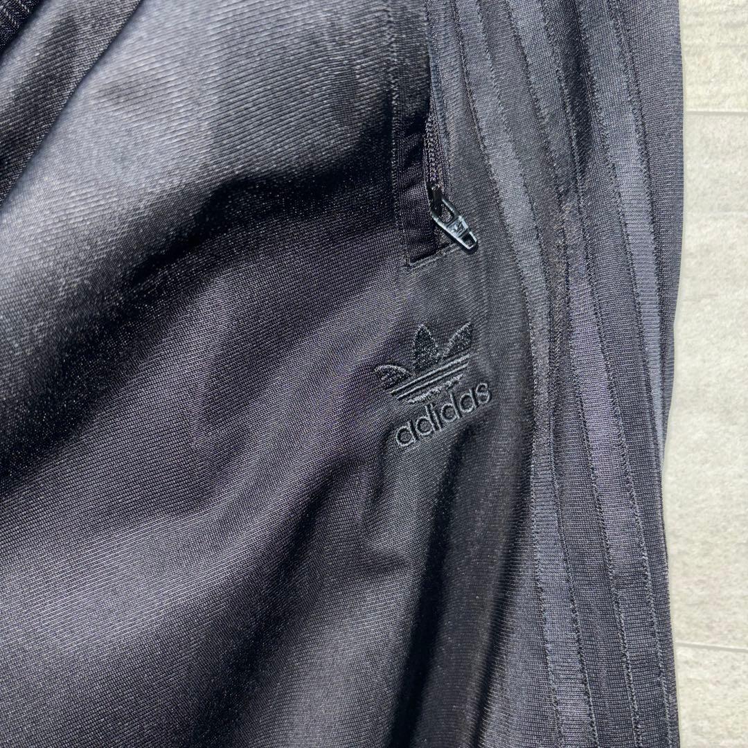 adidas トラックジャケット　パンツ　セット　ファイアーバード　ブラック