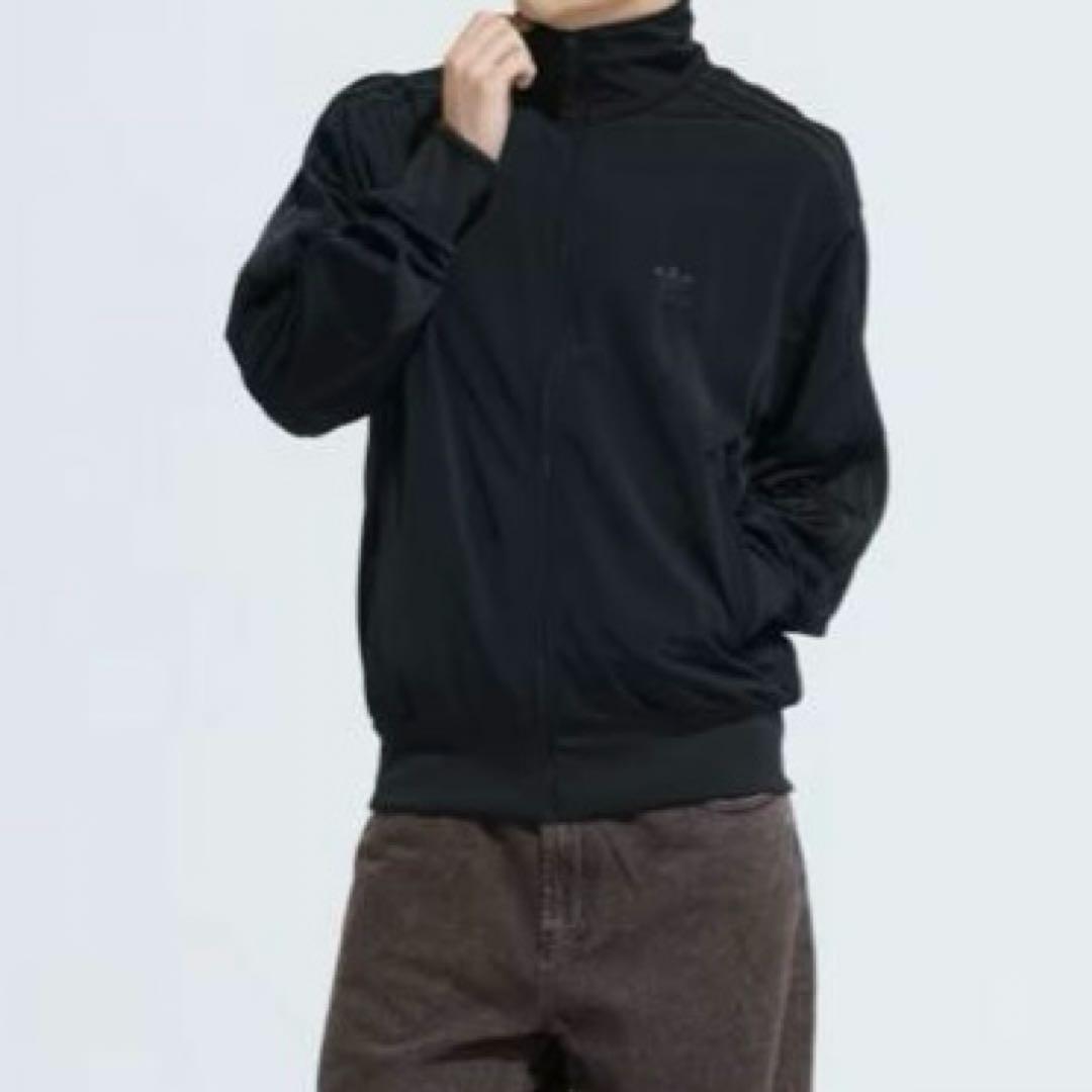 adidas トラックジャケット　パンツ　セット　ファイアーバード　ブラック