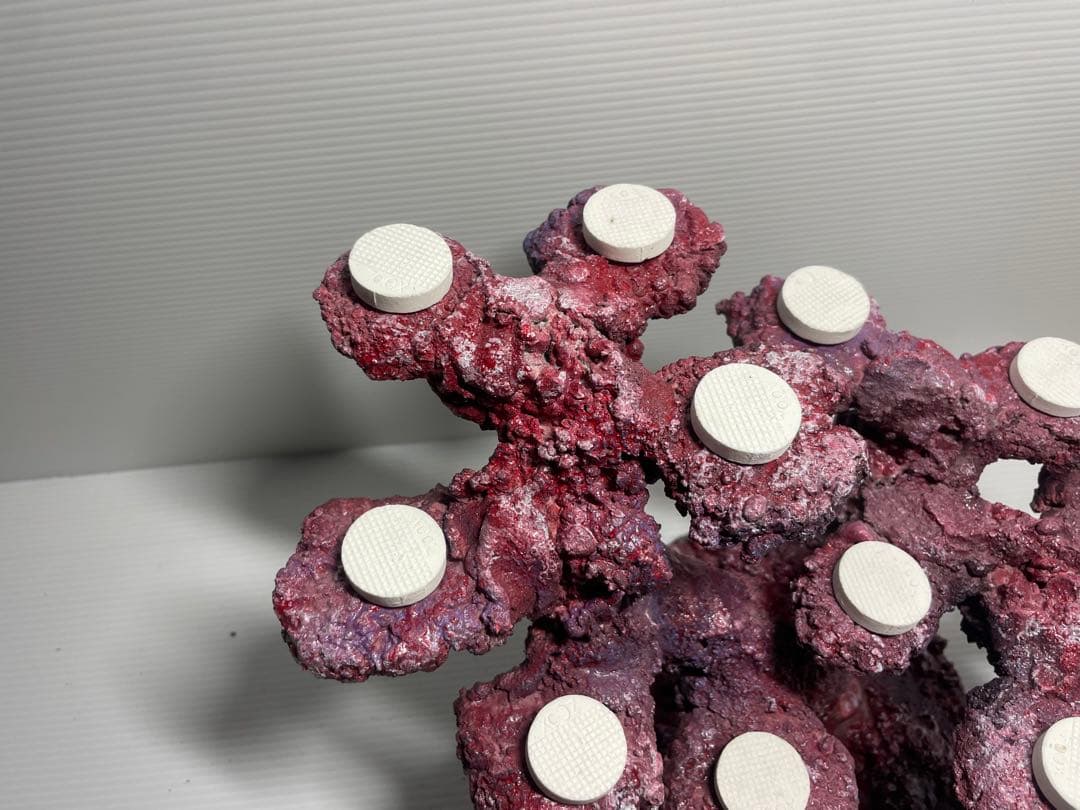 【送料無料】人工ライブロック　PHR26／12穴加工　アク抜き済み安心塗料使用