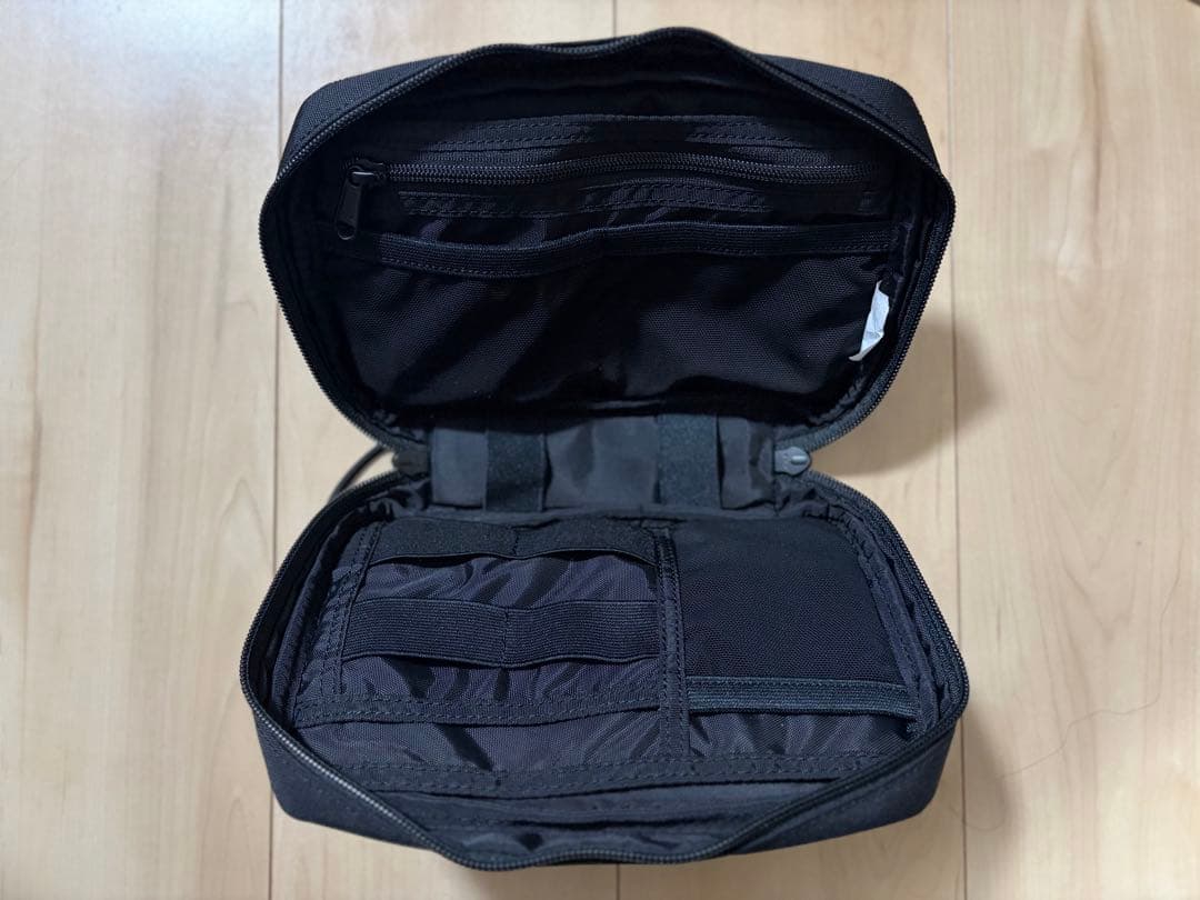 BRIEFING ガジェット用ポーチ ブラック