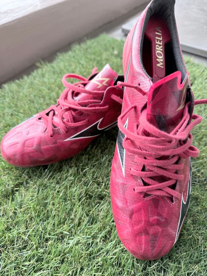 Mizuno Morelia アルファ　赤 サッカーシューズ
