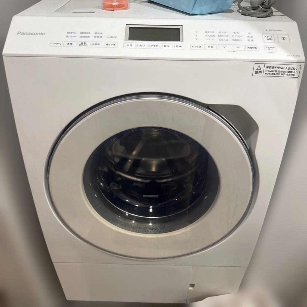 パナソニック ドラム式洗濯乾燥機 NA-LX125B 12kg 乾燥6kg