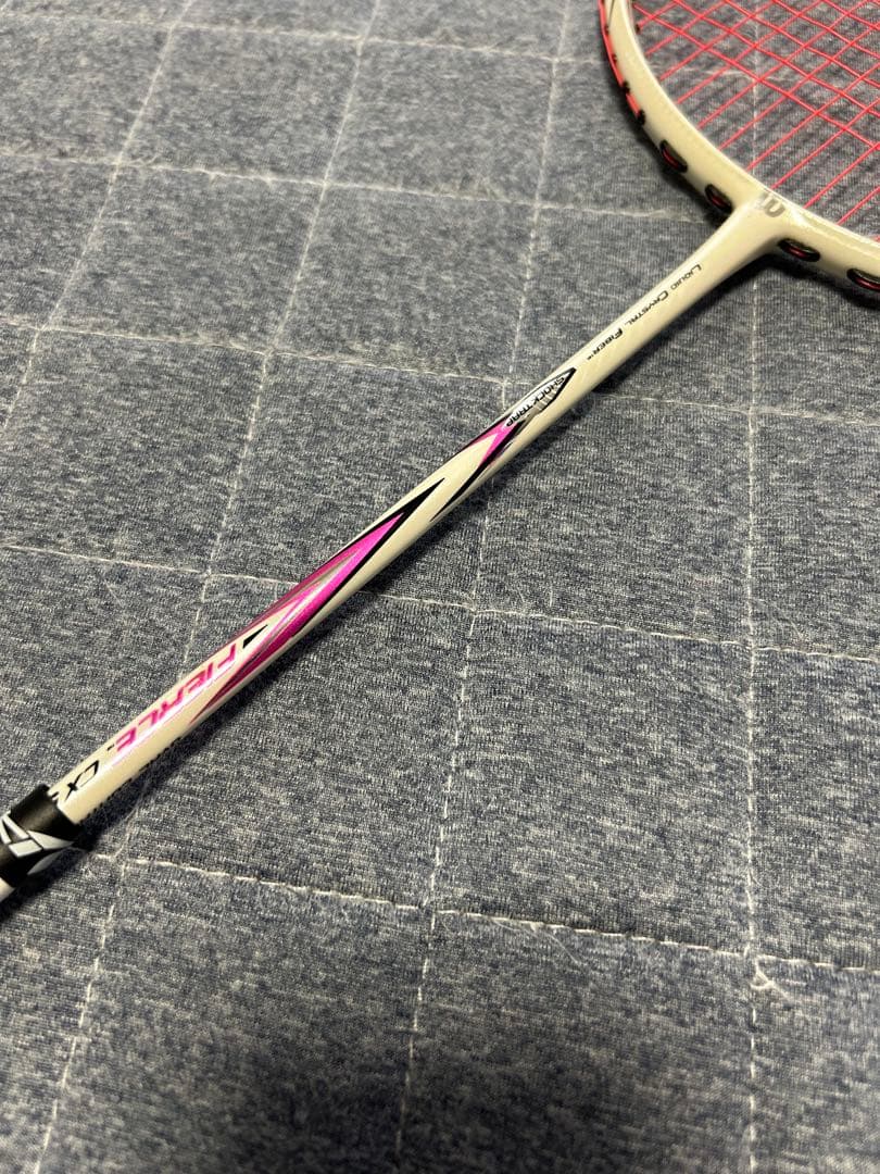 中古品バドミントンラケット 2本　フィアースCX9000J コートウィングス