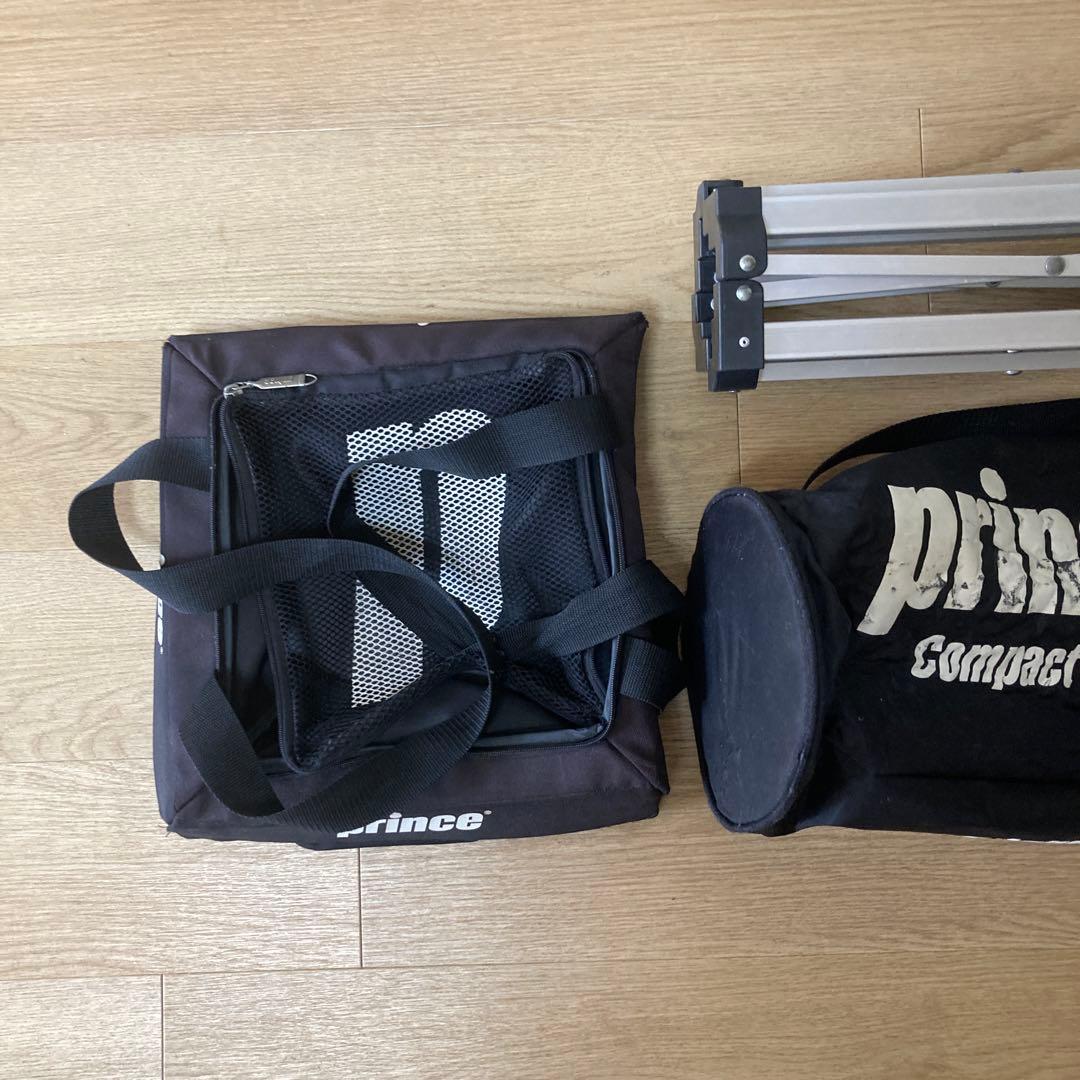 prince　テニス　ボールバスケット　コンパクトタイプ　ボールバックセット