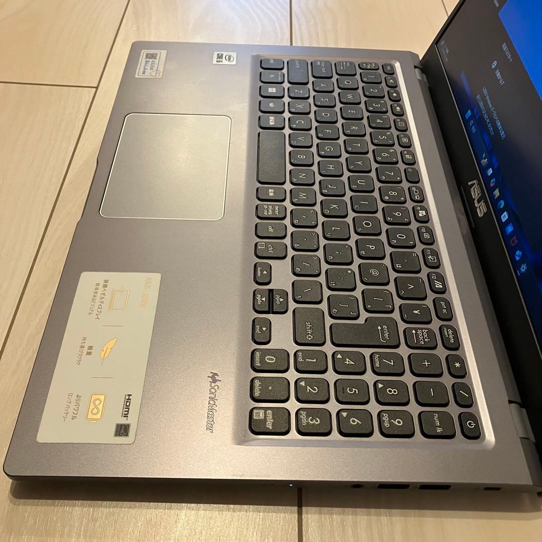 ASUS　ノートパソコン　X515JA　SSD512GB 　メモリ8G
