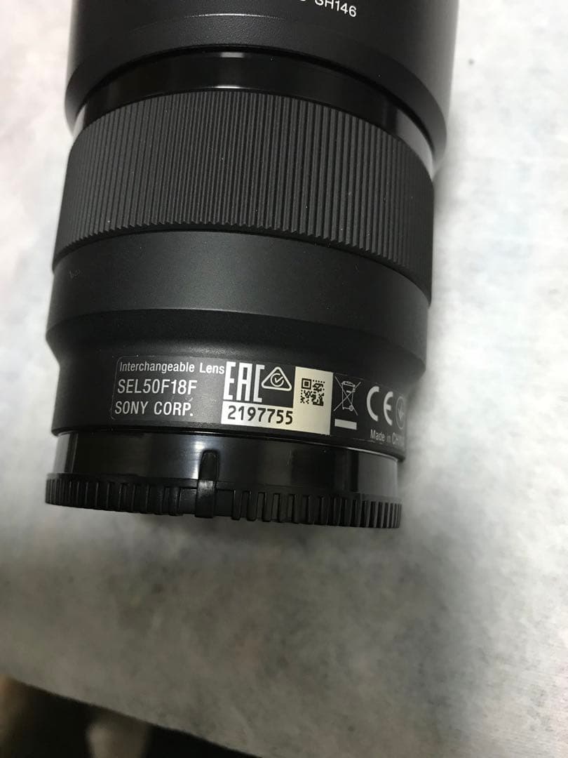 Sony FE 1.8/50 単焦点レンズ現状品