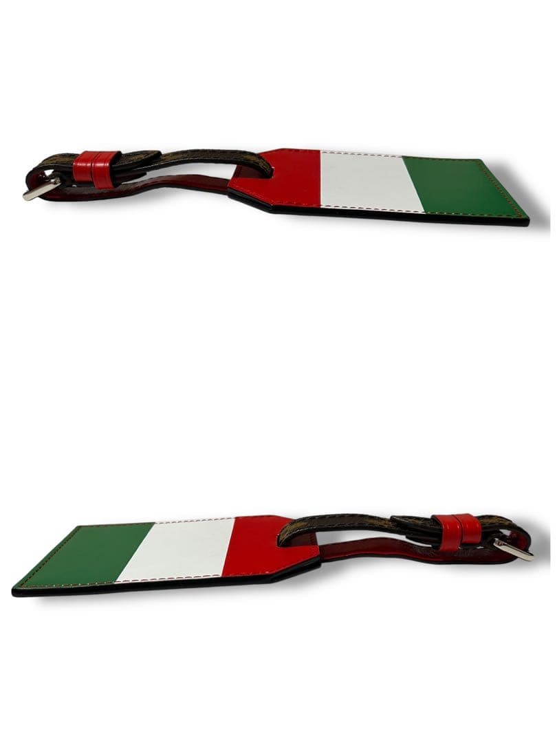 【美品】ルイ・ヴィトン エピ ポルト アドレス ネームタグ モノグラム チャーム