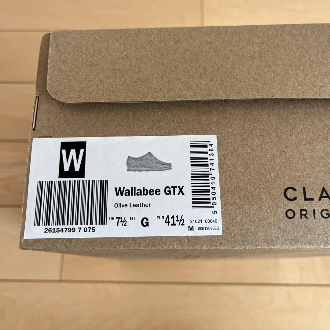 Wallabee GTX メンズ ワラビー ゴアテックス オリーブレザー